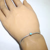 Turquoise Bracelet by Navajo 4-3/4"