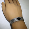 Onyx Bracelet by Lee Begay 5-1/2"