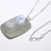 Silver Pendant by Norbert Peshlakai