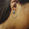 Hoop Earrings by Navajo