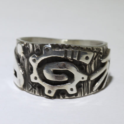 Petroglyph Ring by Kee Yazzie- 10