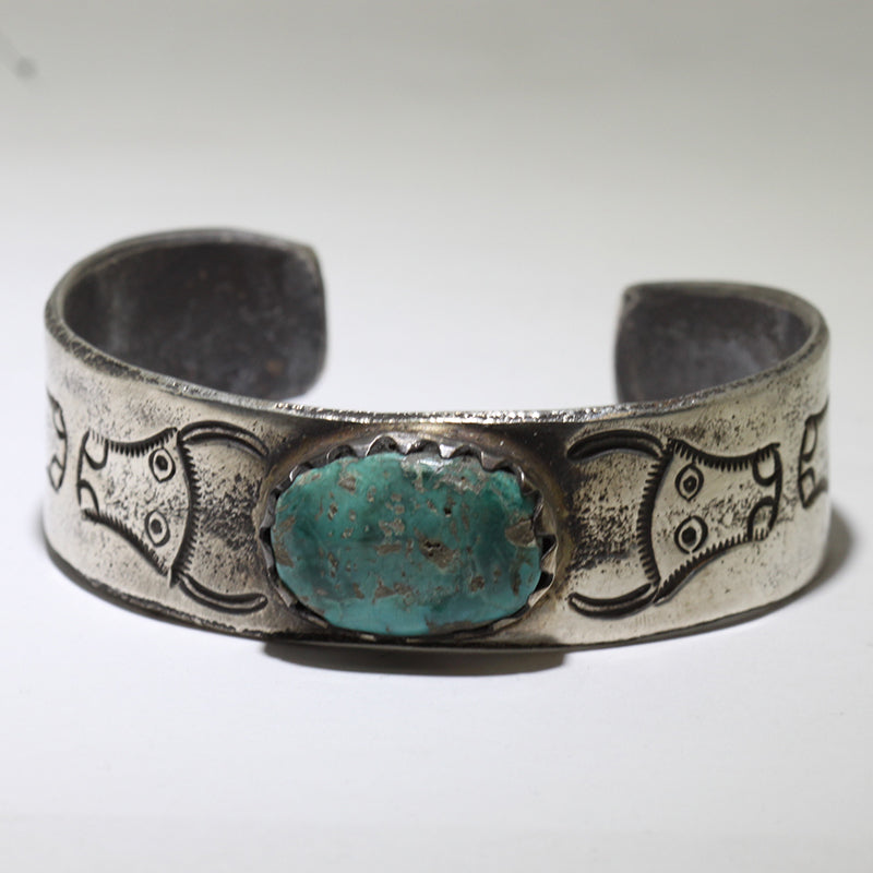 Magnificent Nakai Vintage Native American Navajo Turquoise Sterling Silver Buckle Old Magnificent Nakai Vintage Native American Navajo Turquoise Sterling Silver Buckle Old