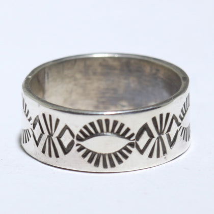 Silver Ring by Arnold Goodluck- 5.5