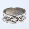 Silver Ring by Arnold Goodluck- 5.5