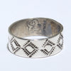 Silver Ring by Arnold Goodluck- 6.5