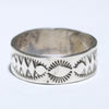 Silver Ring by Arnold Goodluck- 8