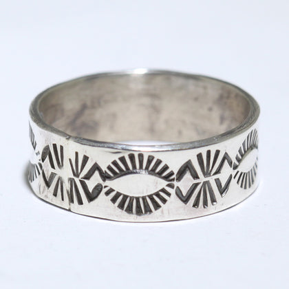 Silver Ring by Arnold Goodluck- 8.5