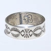 Silver Ring by Arnold Goodluck- 8.5