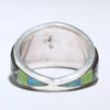 Inlay Ring by Navajo- 12.5