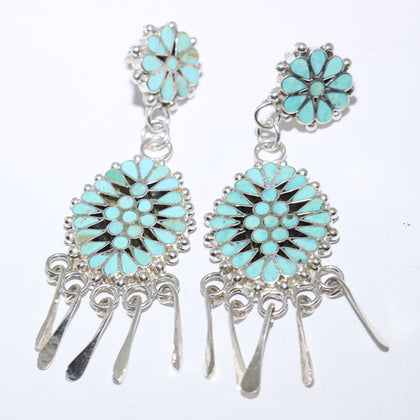 Turquoise Earrings by Michelle Peina