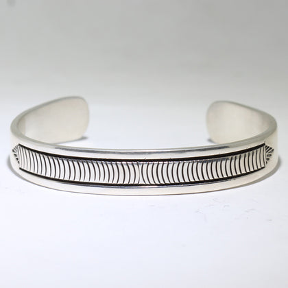 Silver Bracelet by Bruce Morgan 6-1/4