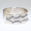 Silver Bracelet by Arnold Goodluck 5-3/4"