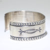 Silver Bracelet by Arnold Goodluck 5-1/4"