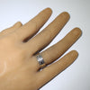 Silver Ring by Arnold Goodluck- 8