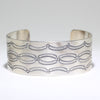 Silver Bracelet by Arnold Goodluck 5-3/4"