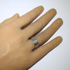 Silver Ring by Arnold Goodluck- 8.5