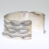 Silver Bracelet by Arnold Goodluck 5-3/4"