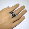 Inlay Ring by Navajo- 12.5
