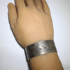 Silver Bracelet by Navajo 5-1/4"