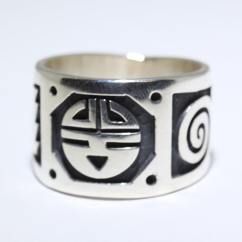 Ruben Saufkie Hopi indian jewelry インディアン Ruben Saufkie Silver Mens Hopi Ring | Hoel's Sedona AZ