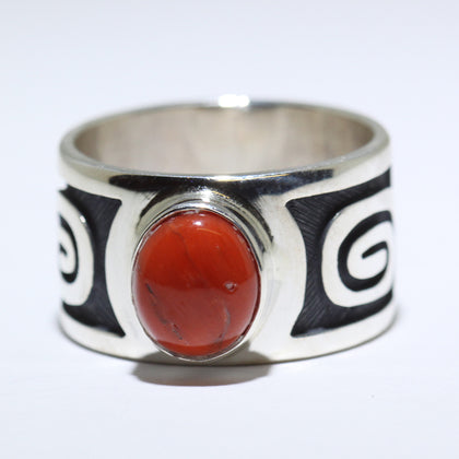 Coral Ring by Ruben Saufkie- 9.5