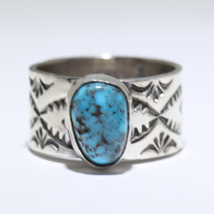 Morenci Ring by Arnold Goodluck- 7.5