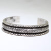 Silver Bracelet by Aaron Anderson 5-1/4"