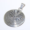 Silver Pendant by Sparks Masawytewa