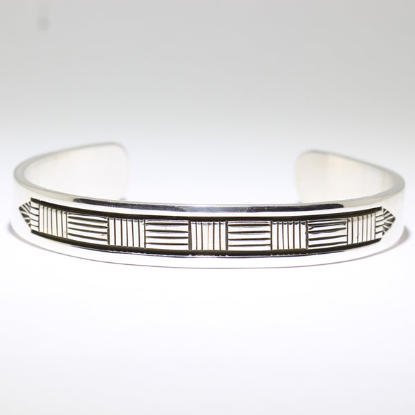 Silver Bracelet by Bruce Morgan 6-3/4