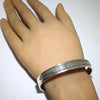 Silver Bracelet by Bruce Morgan 6-3/4"