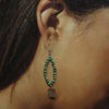 Bead Earrings by Navajo
