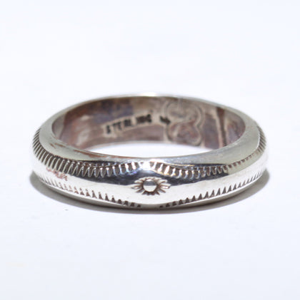 Silver Ring by Arnold Goodluck- 10