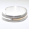 Silver/14K Bracelet by Bruce Morgan 5-1/2"