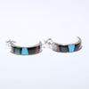 Inlay Earrings by Navajo