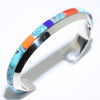Inlay Bracelet by Wes Willie 5-3/4"