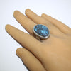 Blue Diamond Ring by Jennifer Curtis- 9.5