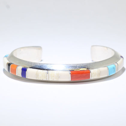 Inlay Bracelet by Wes Willie 5-1/4