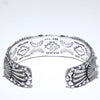 Silver Bracelet by Delbert Gordon 5-3/4"