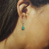 Turquoise Earrings by Santo Domingo