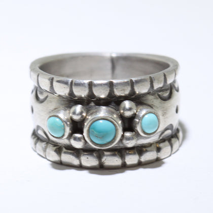 Turquoise Ring by Randy Bubba Shackelford- 10.5