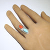 Turquoise Ring by Navajo- 7.5