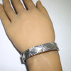 Silver Bracelet by Jesse Robbins 6"
