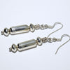 Silver Earrings by Navajo