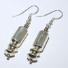 Silver Earrings by Navajo