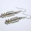 Silver Earrings by Navajo