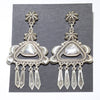 Silver Earrings by Thomas Jim