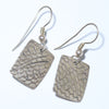 Silver Earrings by Steve Yellowhorse