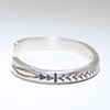 Silver Bracelet by Calvin Martinez 5-1/2"