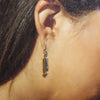 Silver Earrings by Navajo