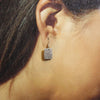 Silver Earrings by Steve Yellowhorse